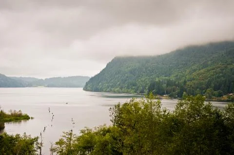Lake Whatcom Stockfoto's