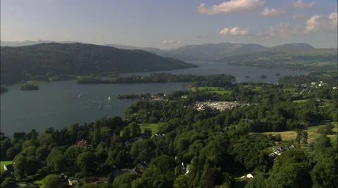 Lake Windermere Stock Footage 65200128