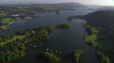 Lake Windermere Stock Footage 65200137