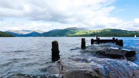 Lake Windermere Vídeo Stock 79796800