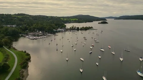 Lake Windermere Stock Footage 240137058