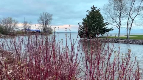 Lake winnebago spring Stock Footage 273076676