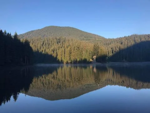 Lake wonder of the world Stock Photos