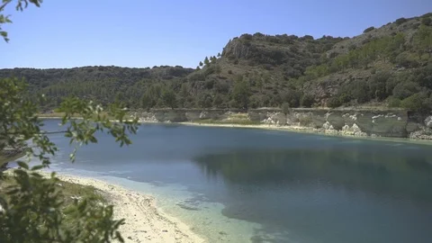 Lake by Woods Video stock 97798758