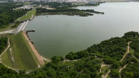 Lake Worth Fort Worth Texas Marion Sansom Park Aerial Footage Stock Footage 197014108