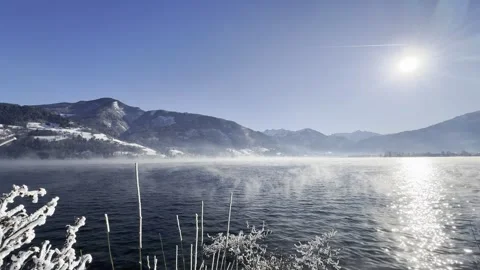 Lake Zell Stock Footage 297012920
