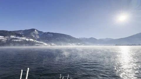 Lake Zell Stock Footage 297012940