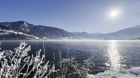 Lake Zell Stock Footage 297013150