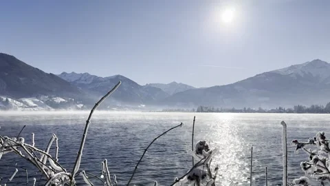 Lake Zell Stock Footage 297013155