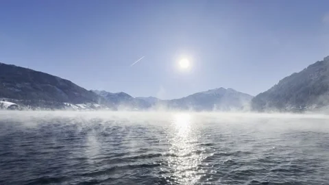 Lake Zell Stock Footage 297013162