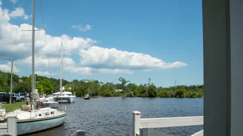 Lakefront Harbor Video stock 69008779