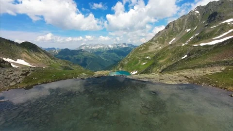 Lakes in austrian alps  Stock Footage 280118499