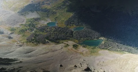 Lakes of the Clouds Stock Footage 121175705