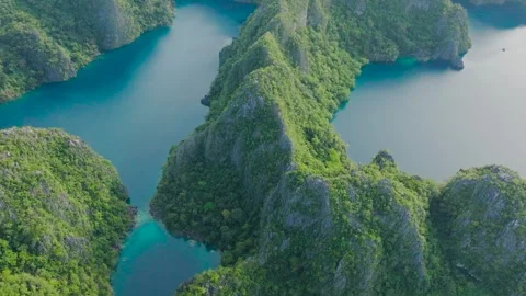 Lakes in Coron, Palawan. Philippines. 動画素材 343883203
