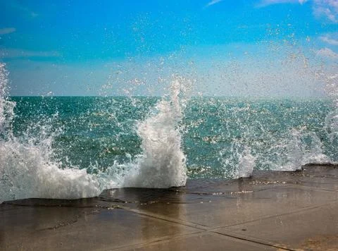 The Lakes Splash Stock Photos