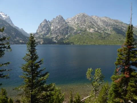 Lakes in Yellowstone Stock Photos