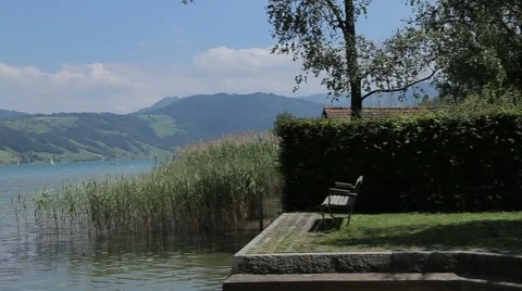 Lakes of Zürich Stockbeeldmateriaal 42900860