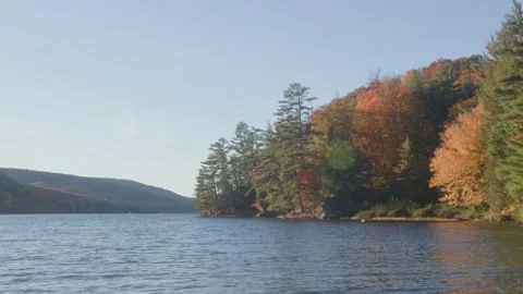 Lakeshore At Dusk Video stock 234140076