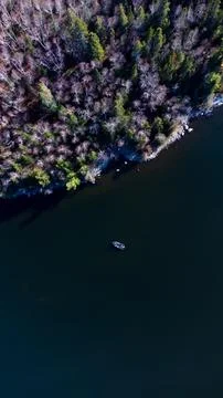 Lakeside Dronescape Stock Photos