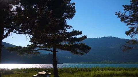 Lakeside Stock Footage 92827674