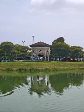 Lakeside Pavilion Stock Photos