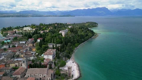 Lakeside promenade Stock Footage 308254911