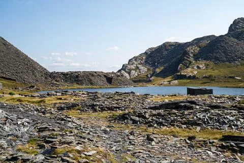 Lakeside Quarry Stockfoto's