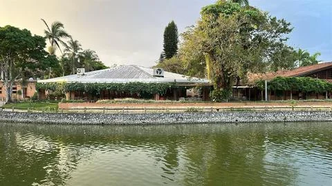 Lakeside Restaurant Stock Photos