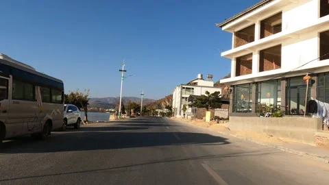 Lakeside Road B&amp;B Stock Footage 204964041