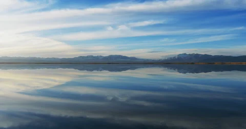Lakeside, sunset time landscape (Time-lapse) Stock Footage 132762949