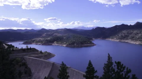 Lakeview Time-Lapse Vídeo Stock 58842566