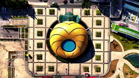 Lam Vien Square in Da Lat, Vietnam – Modern City Landmark and Urban Space Stock Footage 327943920