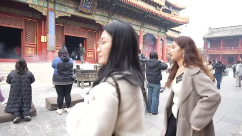 Lama Temple Video Stock Footage 304902580