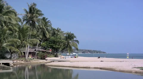 Lamai Beach Koh Samui Video stock 38609938