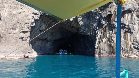 Lamao Caves at Dingalan Video stock 300484173