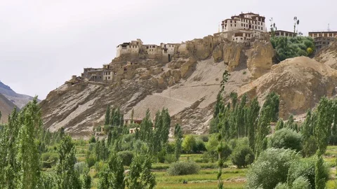 Lamayuru monastery Vídeo Stock 127995621
