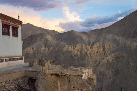 Lamayuru Monastery or Gompa Stock Photos