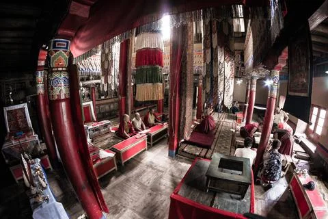 Lamayuru Monastery or Gompa Stock Photos