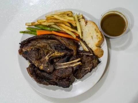 Lamb Chop - Potongan Kambing Stock Photos