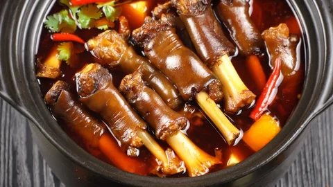 Lamb chops Stock Footage 111611685