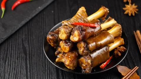 Lamb chops Stock Footage 111612251