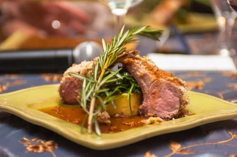 Lamb chops Stock Photos