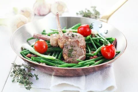 Lamb Chops Stock Photos