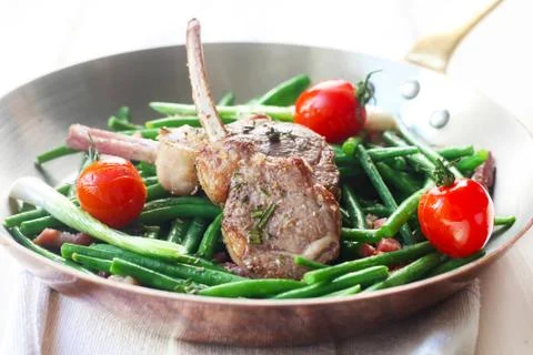 Lamb Chops Stock Photos