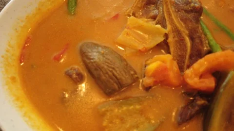 Lamb curry Stock Footage 105398659