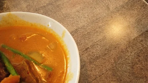 Lamb Curry Stock Footage 105399152