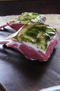 Lamb cuts Stock Photos