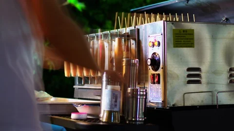 Lamb kebab Video stock 90249195