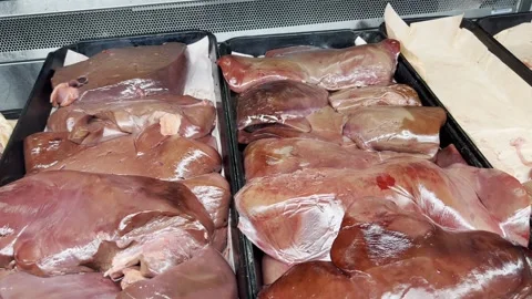 Lamb Liver Stock Footage 239869393