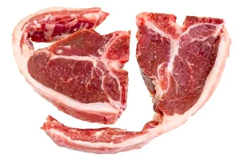 Lamb Loin Chops Stock Photos